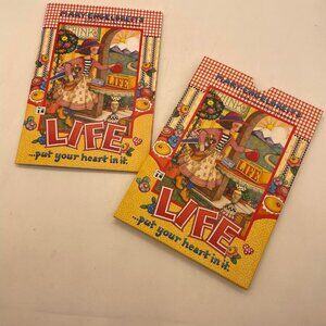 New Mary Engelbreit Life...Put Your Heart in it 2005 Monthly Calendar